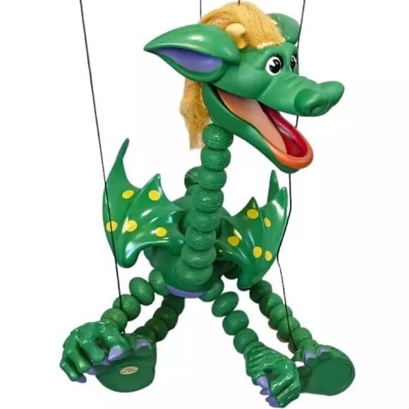 Dunstan the Dragon marionette puppet - Picture 8 of 12
